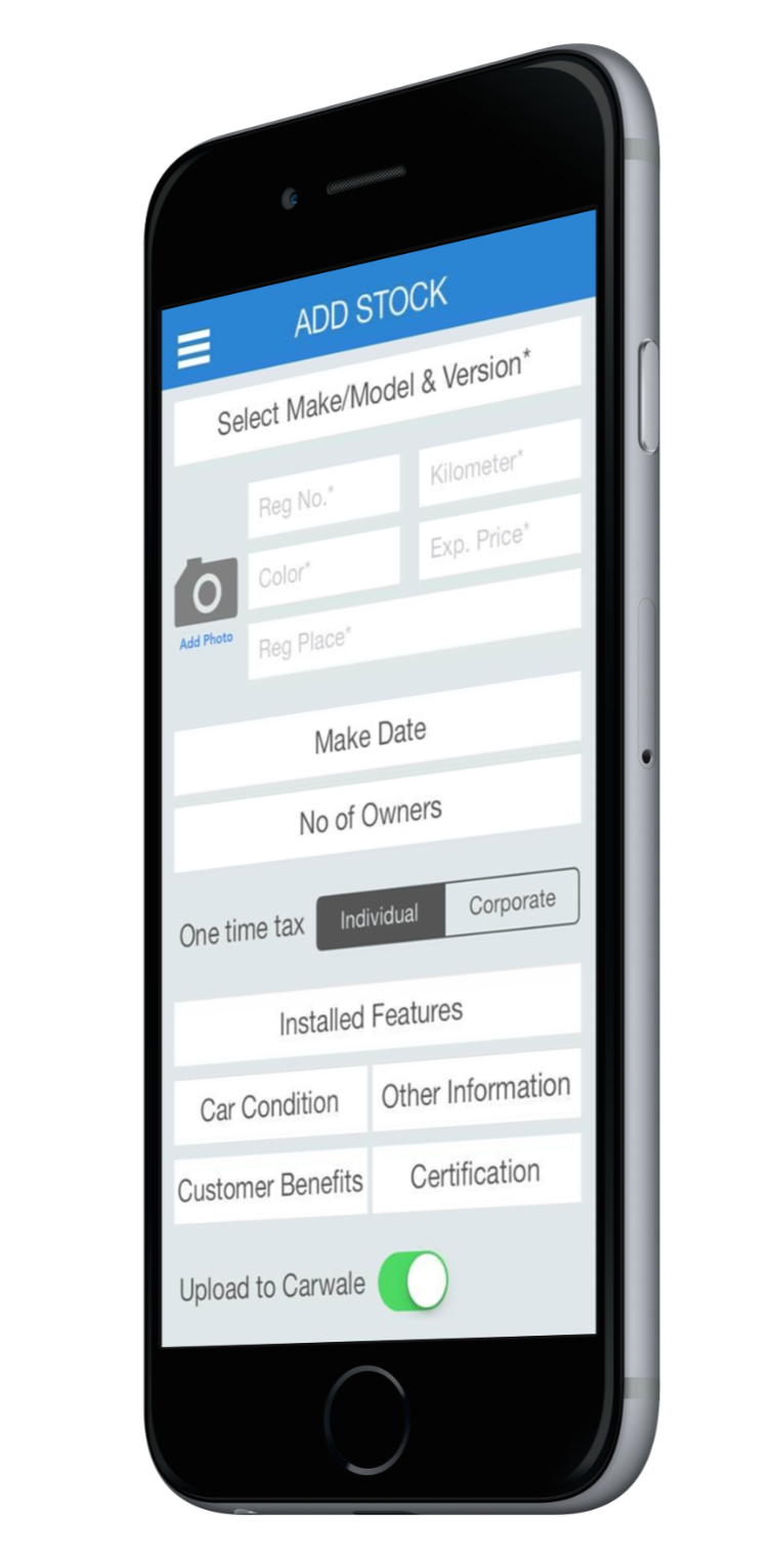 Screenshot of small App
