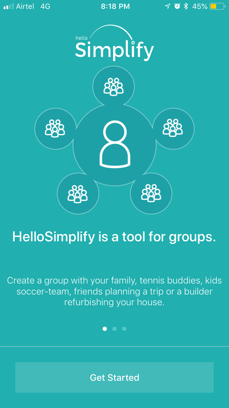 Screenshot of iPhone App
