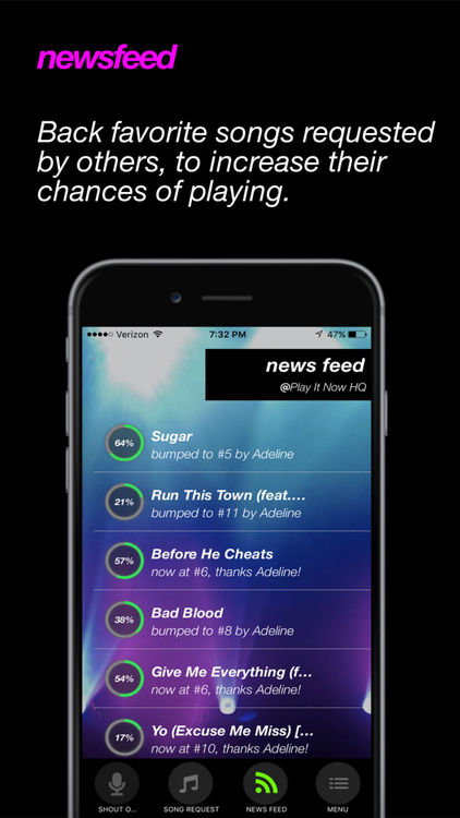 Screenshot of Android App